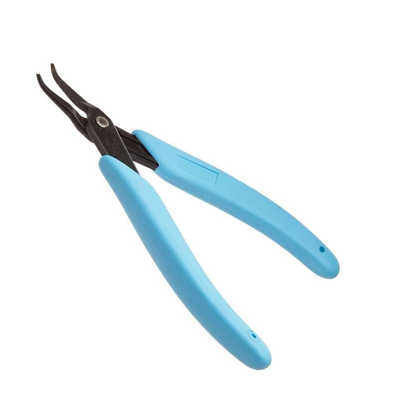 Bent Nose / Chain Nose Pliers with 45° Angled Tips