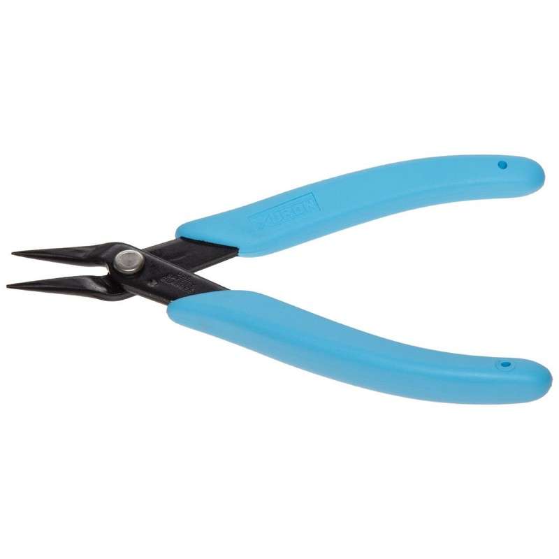 Combination Tip Plier with ESD-Safe Hand Grips, Glare Eliminating Finish, and Non-Slip Grip