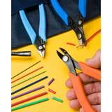Wire Harness Tool Kit, with Adjustable Wire Stripper/Cutter, Maxi-Shear, Flush Cutter, and Mini-Shear redirect to product page