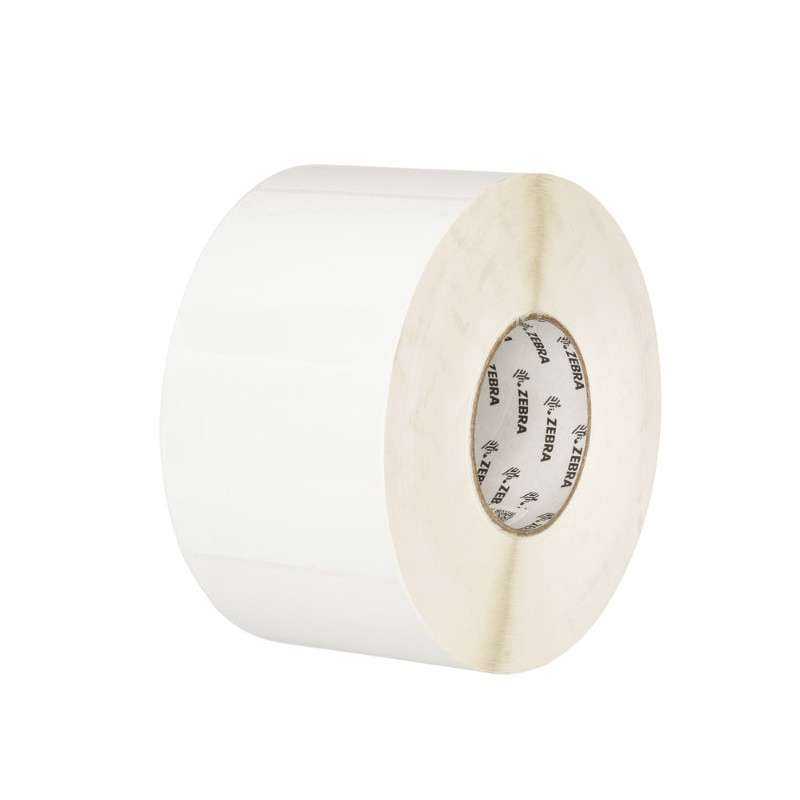 Zebra® Z-Select 4000T Bar Code Labels and Paper, Plain, 2.25 x 2in, 1370/Roll, 6 Roll/Box