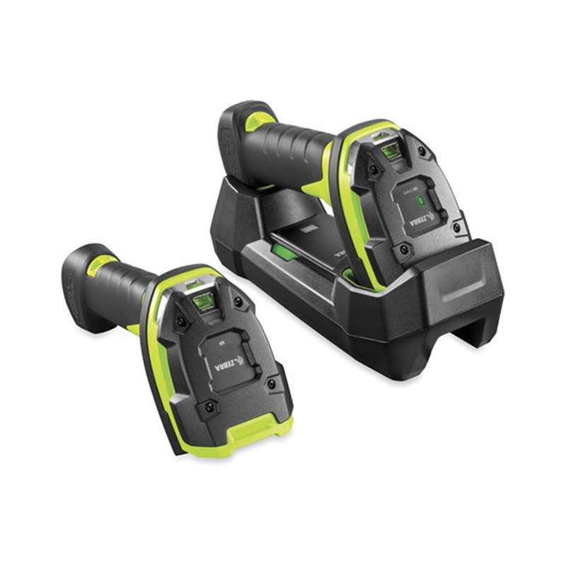 Barcode Scanner with Cradle and Power Supply