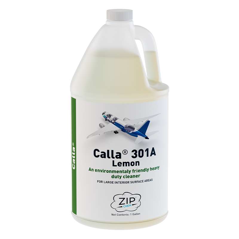 clear bottle of off white liquid w/ product label