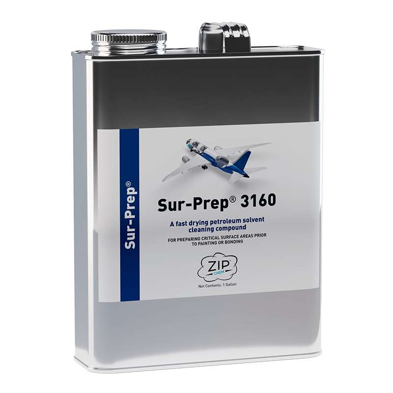 metal can with product label