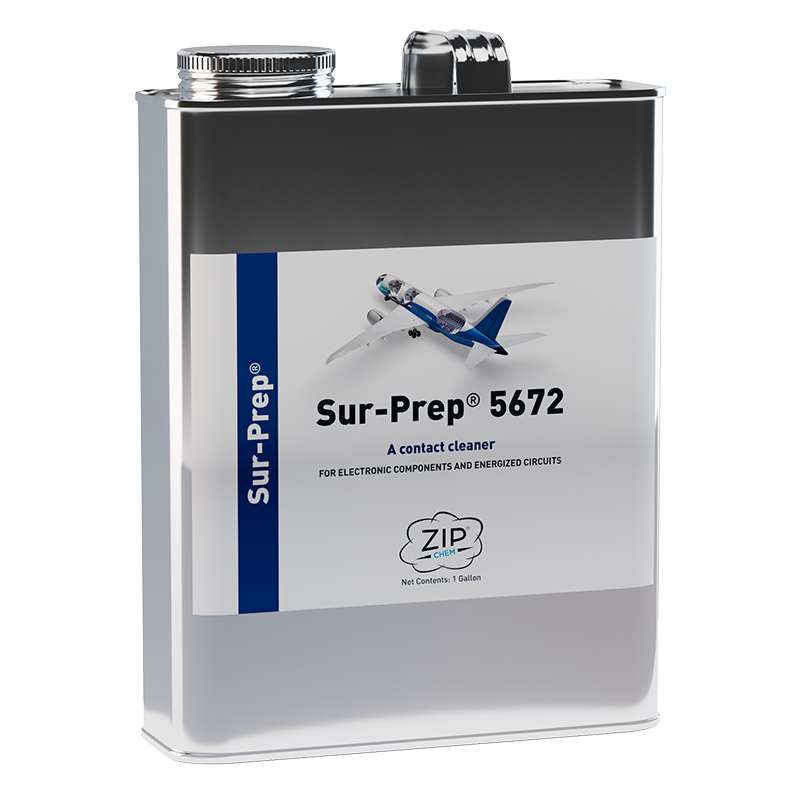 1 gallon metal can with product label