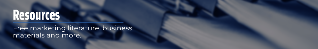 Resources - Free marketing literature, business materials and more.