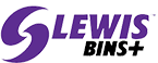 LEWISBins+ logo